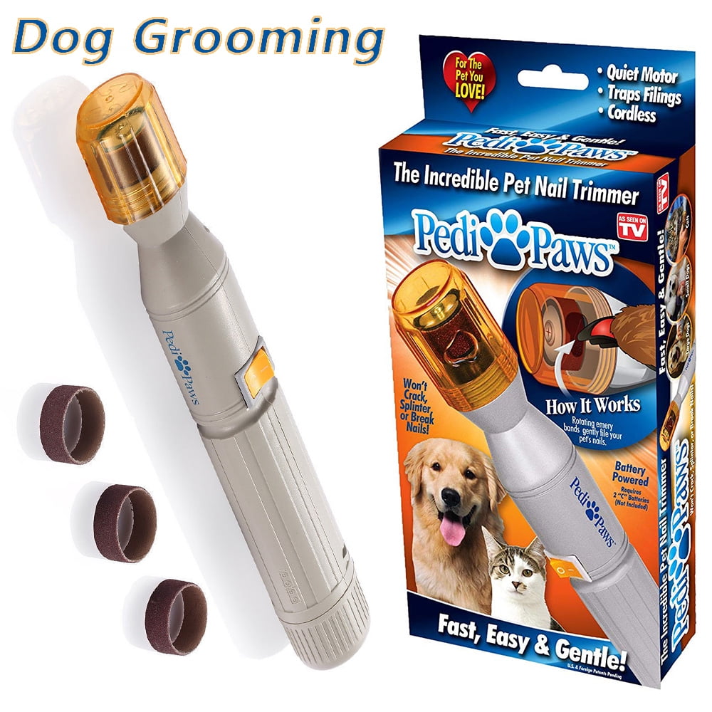 Dog Nail Trimmer Electric Grinder Pedi Paws Pedicure Clippers Tools 4f299667 c090 4828 8839 876ef86e6bc4.f0491a85f9b26fc2608235b5981540be